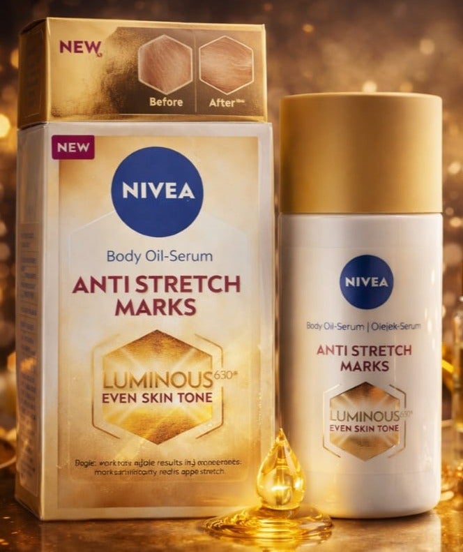 زيت الجسم - سيروم مضاد لعلامات التمدد، لون بشرة موحد 630